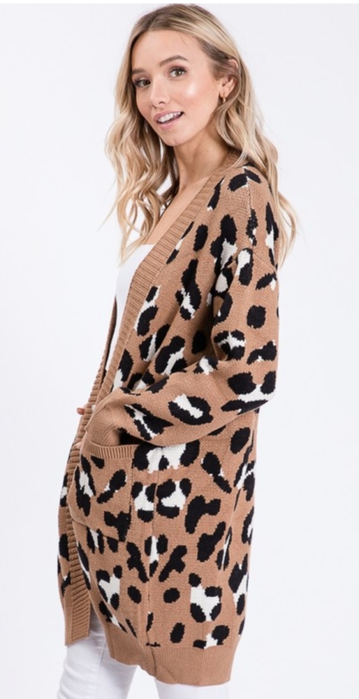 Open front cardigan